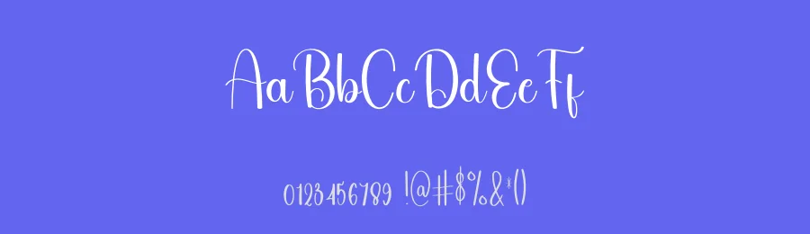 Handmade Calligraphy Style Script Font by freshtypeink — Script Handwritten Font — thumbnail 3