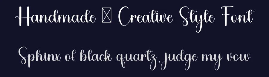 Handmade – Creative Style Font by freshtypeink — Script Handwritten Font — thumbnail 2
