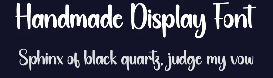 Handmade Display Font by andikastudio — Display Font — thumbnail 2