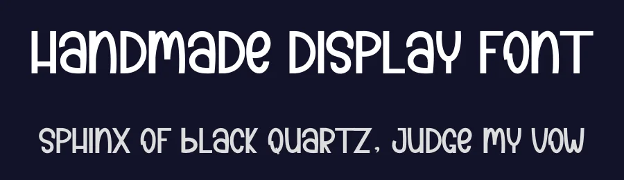 Handmade Display Font by inermediaSTUDIO — Display Font — thumbnail 2