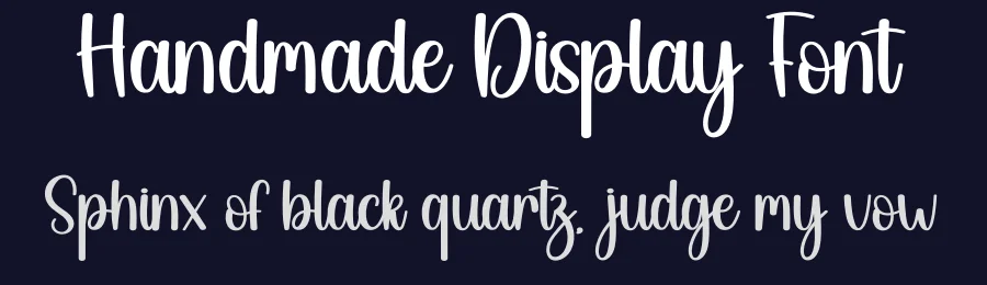 Handmade Display Font by andikastudio — Script Handwritten Font — thumbnail 2