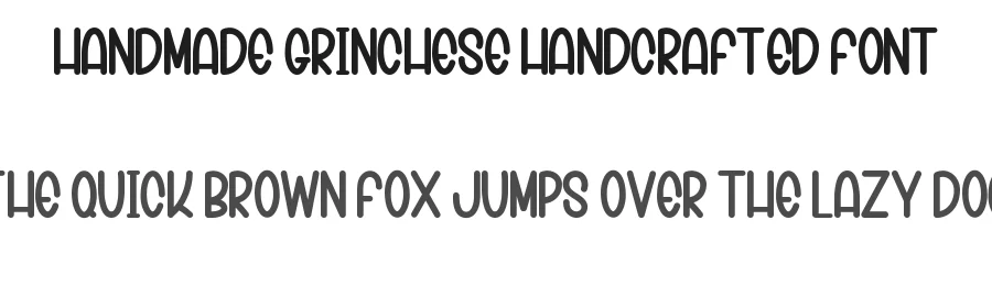 Handmade Grinchese Handcrafted Font by inermediaSTUDIO — Display Font