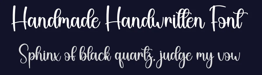 Handmade Handwritten Font by creativeletter — Script Handwritten Font — thumbnail 2
