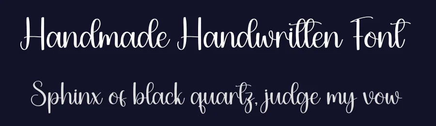 Handmade Handwritten Font by Berkah Shop — Script Handwritten Font — thumbnail 2