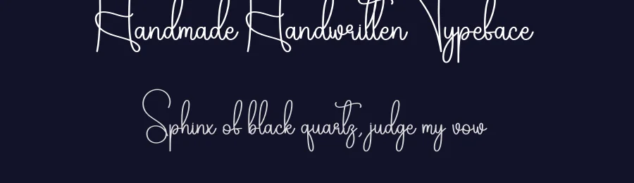 Handmade Handwritten Typeface by creativeletter — Script Handwritten Font — thumbnail 2