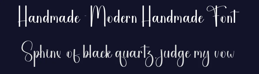 Handmade – Modern Handmade Font by andikastudio — Script Handwritten Font — thumbnail 2