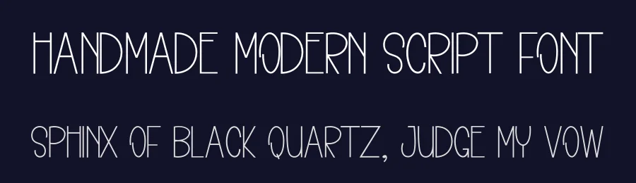 Handmade Modern Script Font by inermediaSTUDIO — Display Font — thumbnail 2