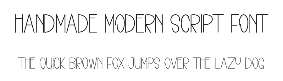 Handmade Modern Script Font by inermediaSTUDIO — Display Font