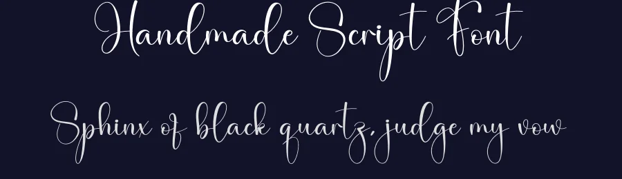 Handmade Script Font by creativeletter — Script Handwritten Font — thumbnail 2
