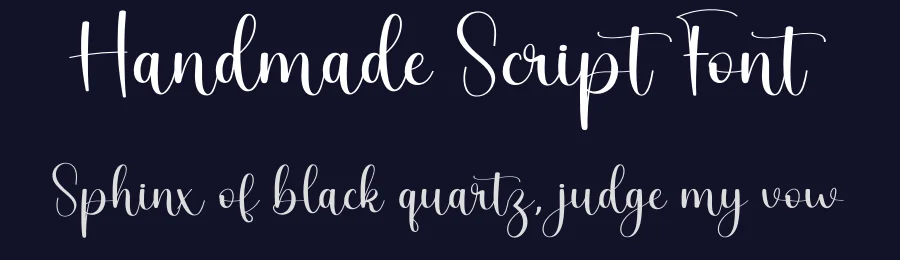 Handmade Script Font by ade gilang — Script Handwritten Font — thumbnail 2