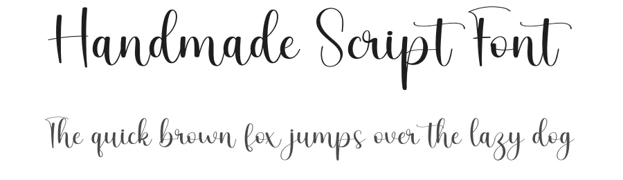 Handmade Script Font by ade gilang — Script Handwritten Font