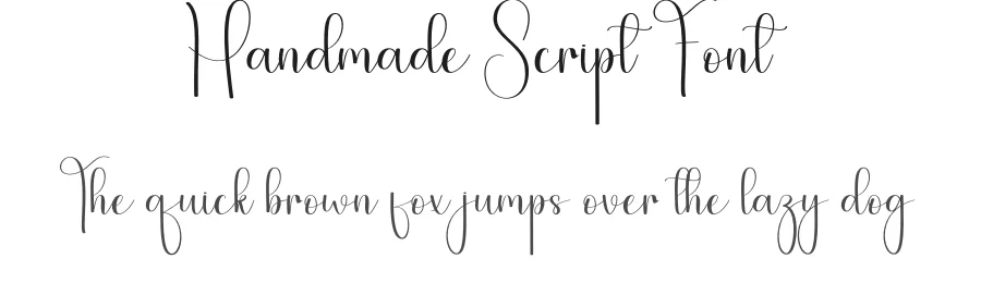 Handmade Script Font by andikastudio — Script Handwritten Font
