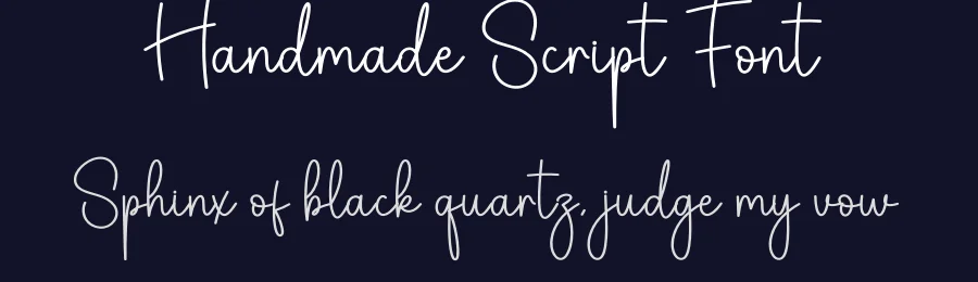 Handmade Script Font by creativeletter — Script Handwritten Font — thumbnail 2