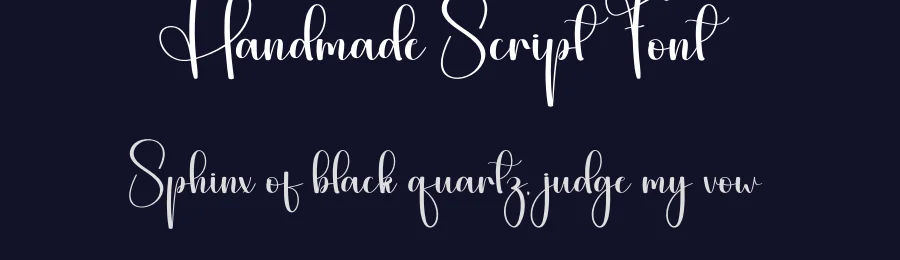 Handmade Script Font by andikastudio — Script Handwritten Font — thumbnail 2
