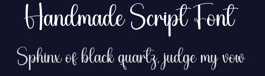 Handmade Script Font by creativeletter — Script Handwritten Font — thumbnail 2