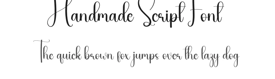 Handmade Script Font by andikastudio — Script Handwritten Font