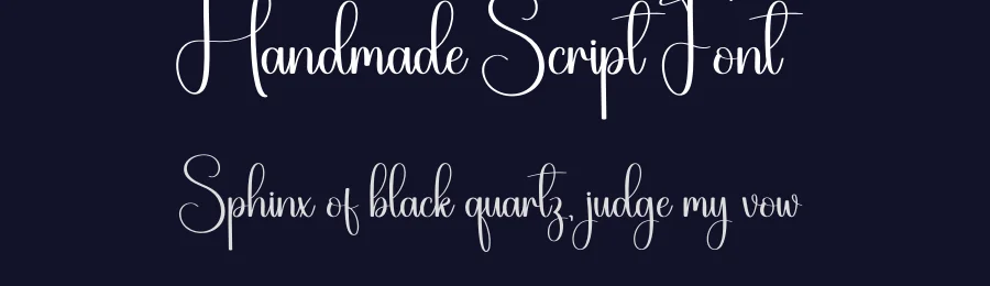 Handmade Script Font by creativeletter — Script Handwritten Font — thumbnail 2