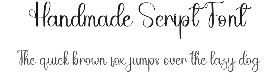 Handmade Script Font by andikastudio — Script Handwritten Font