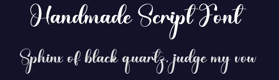 Handmade Script Font by creativeletter — Script Handwritten Font — thumbnail 2