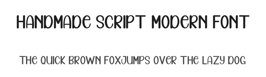 Handmade Script Modern Font by inermediaSTUDIO — Display Font