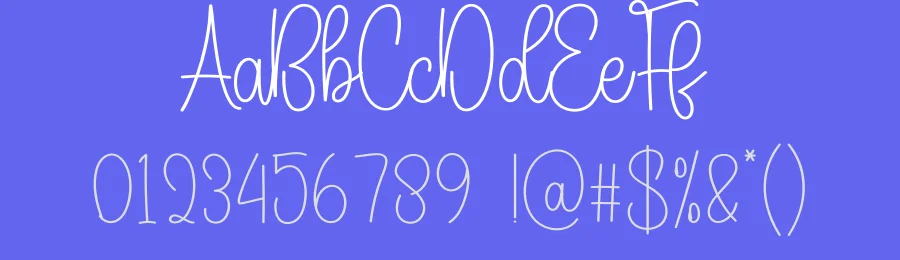 Handmade Script Typeface by creativeletter — Script Handwritten Font — thumbnail 3