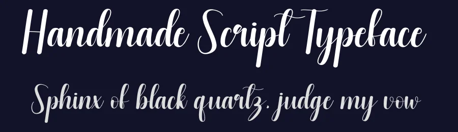 Handmade Script Typeface by andikastudio — Script Handwritten Font — thumbnail 2