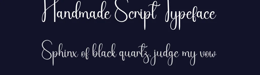 Handmade Script Typeface by creativeletter — Script Handwritten Font — thumbnail 2