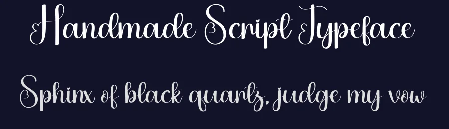 Handmade Script Typeface by andikastudio — Script Handwritten Font — thumbnail 2