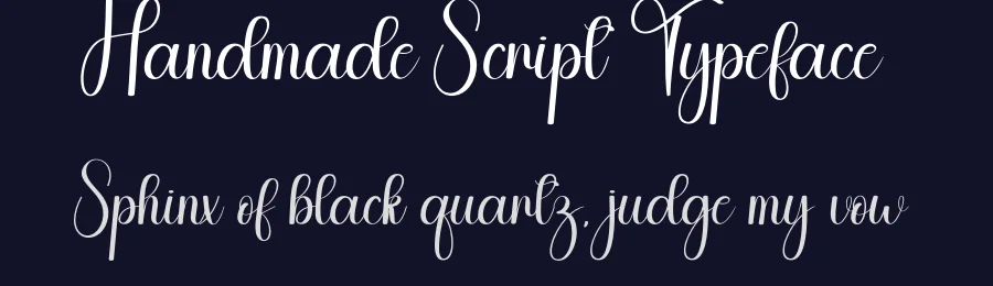 Handmade Script Typeface by andikastudio — Script Handwritten Font — thumbnail 2
