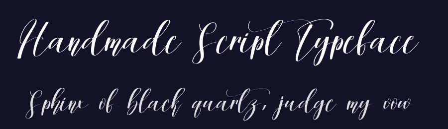 Handmade Script Typeface by creativeletter — Script Handwritten Font — thumbnail 2