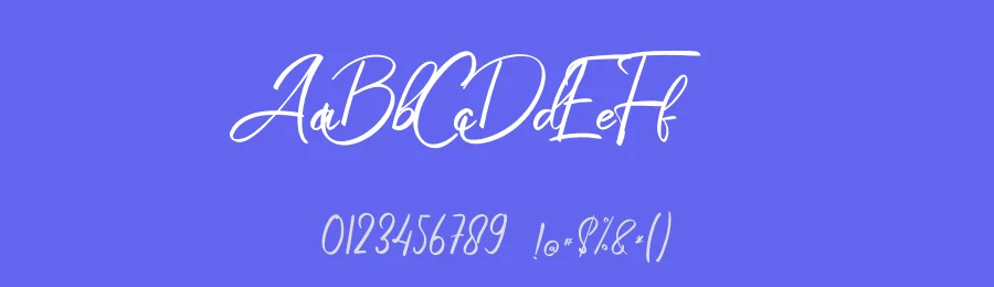 Handmade Signature Script Font by kateengciu — Script Handwritten Font — thumbnail 3
