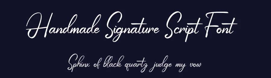 Handmade Signature Script Font by kateengciu — Script Handwritten Font — thumbnail 2