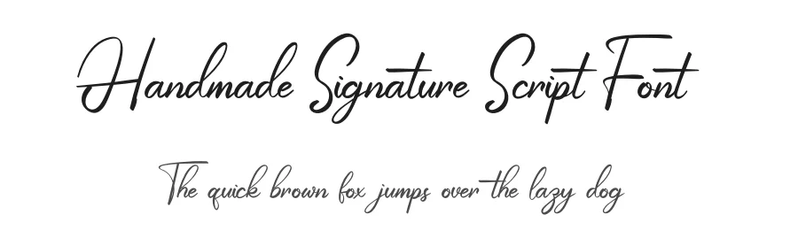 Handmade Signature Script Font by kateengciu — Script Handwritten Font