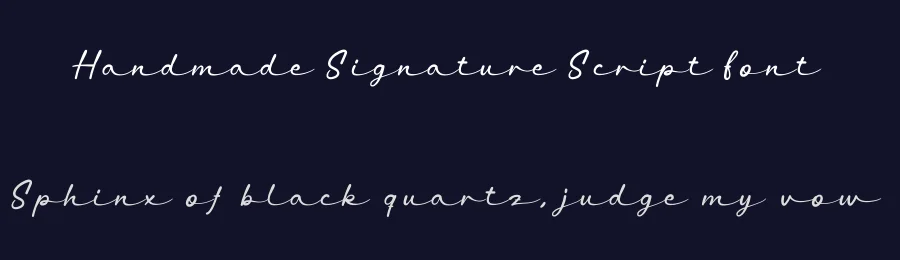 Handmade Signature Script Font by creativeletter — Script Handwritten Font — thumbnail 2