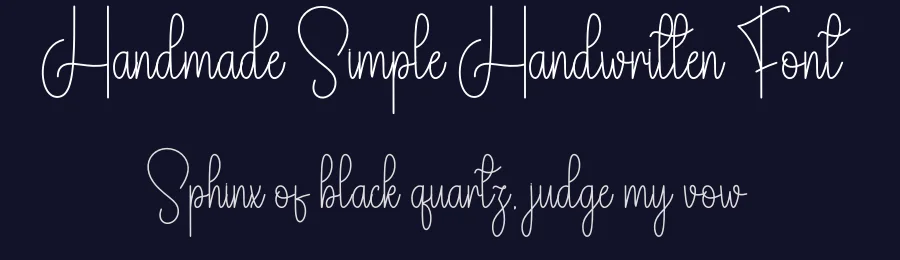 Handmade Simple Handwritten Font by andikastudio — Script Handwritten Font — thumbnail 2