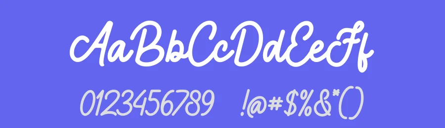 Handmade Smoothy Font by avenilettertype — Script Handwritten Font — thumbnail 3