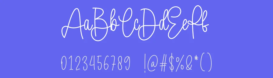 Handmade Sparkling Handwritten Font by creativeletter — Script Handwritten Font — thumbnail 3