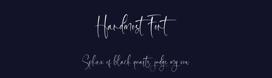 Handmost Font by AesthericaStudio — Script Handwritten Font — thumbnail 2