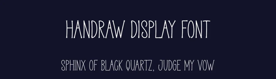Handraw Display Font by andikastudio — Script Handwritten Font — thumbnail 2
