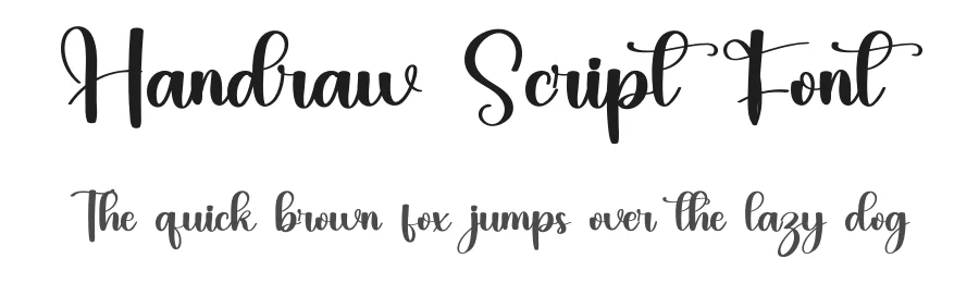 Handraw Script Font by inermediaSTUDIO — Script Handwritten Font