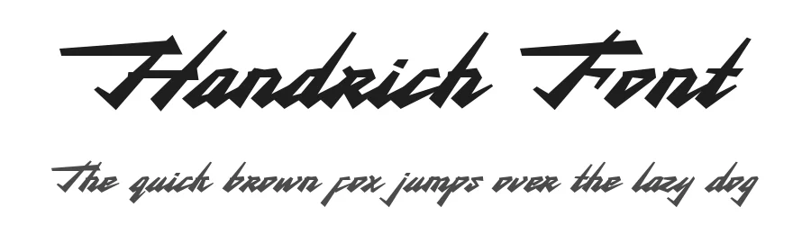 Handrich Font by alit design — Script Handwritten Font