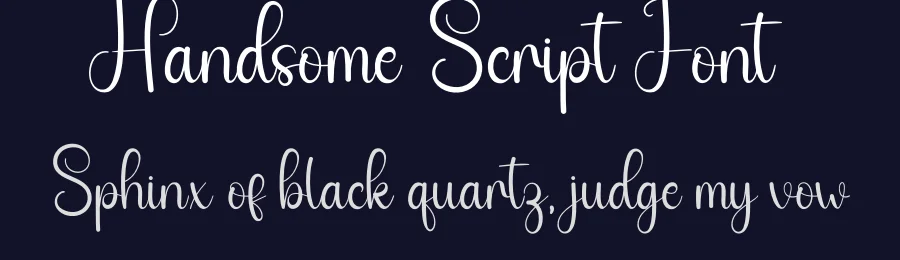 Handsome Script Font by andikastudio — Script Handwritten Font — thumbnail 2