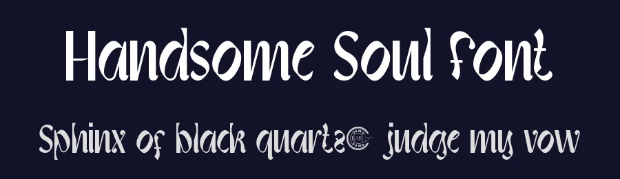 Handsome Soul Font by RaisProject — Display Font — thumbnail 2