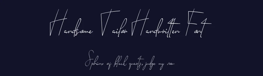 Handsome Tailor Handwritten Font by Erik Studio — Script Handwritten Font — thumbnail 2