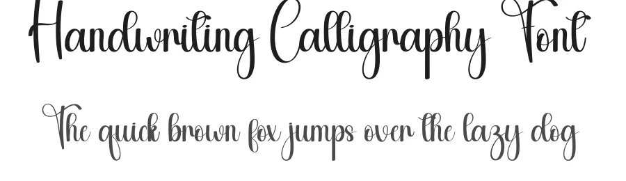 Handwriting Calligraphy Font by andikastudio — Script Handwritten Font