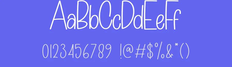 Handwriting Display Font by creativeletter — Display Font — thumbnail 3