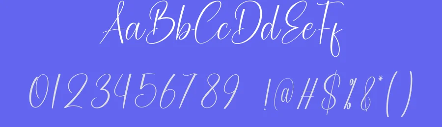 Handwriting Elegant Script Font by creativeletter — Script Handwritten Font — thumbnail 3