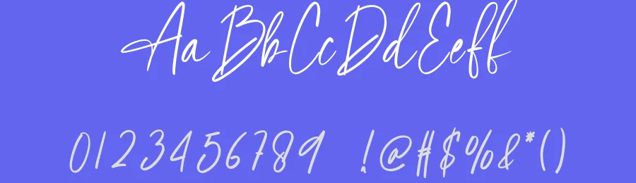 Handwriting Signature Script Font by creativeletter — Script Handwritten Font — thumbnail 3