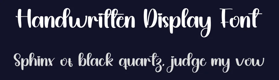 Handwritten Display Font by inermediaSTUDIO — Display Font — thumbnail 2