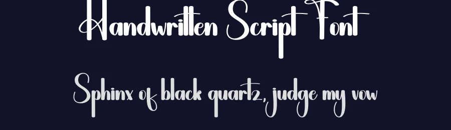 Handwritten Script Font by andikastudio — Display Font — thumbnail 2